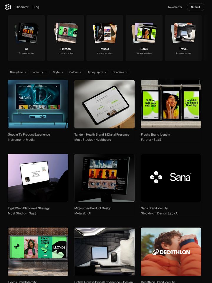 Unpack homepage