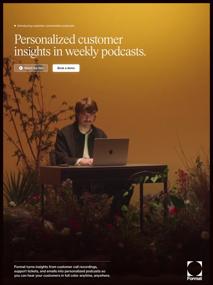 Format Podcasts homepage