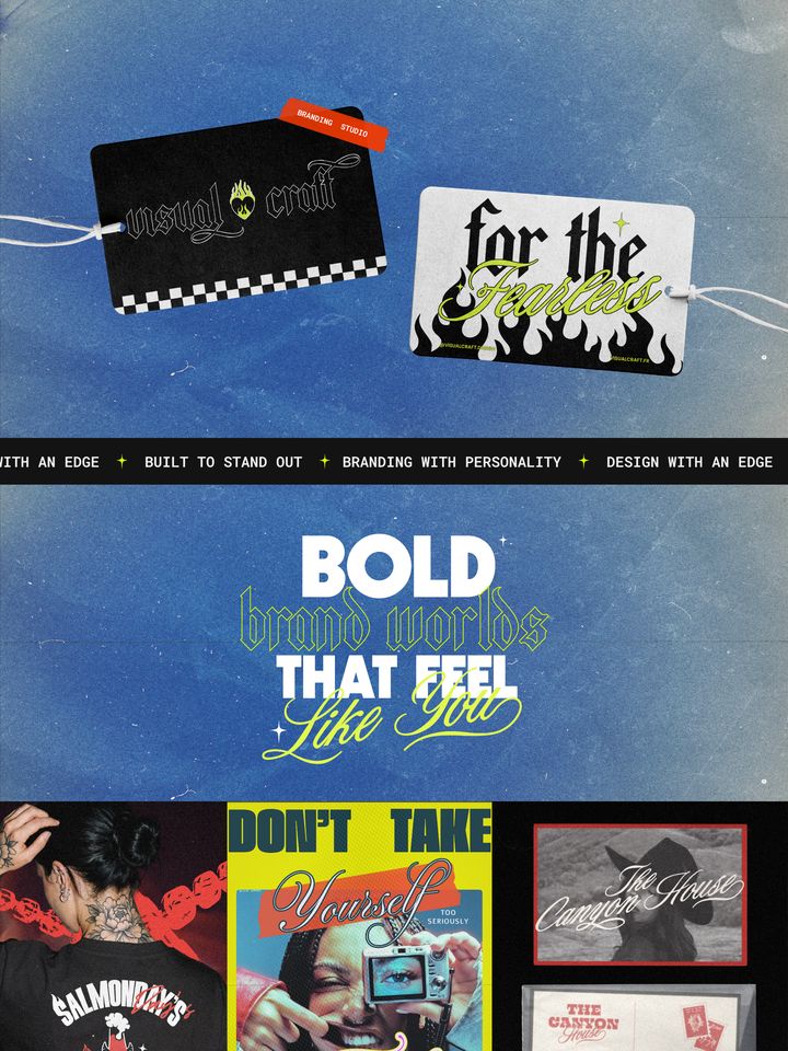 Visual Craft homepage